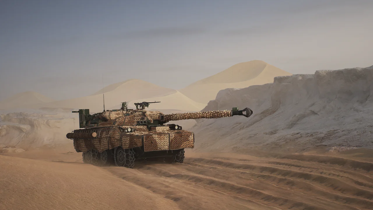 Desert skin for the AMX10 RC.