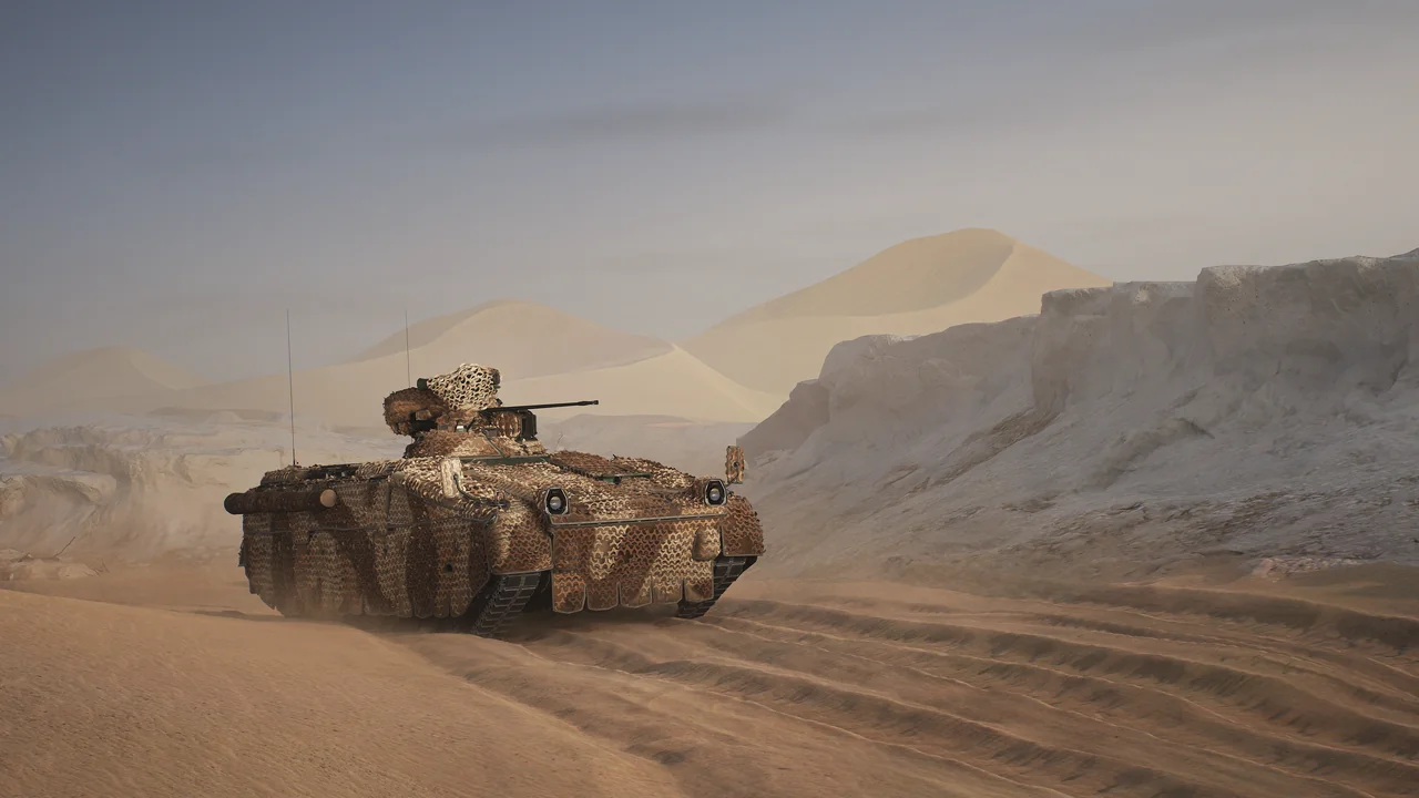 Desert skin for the MARDER 1A3.