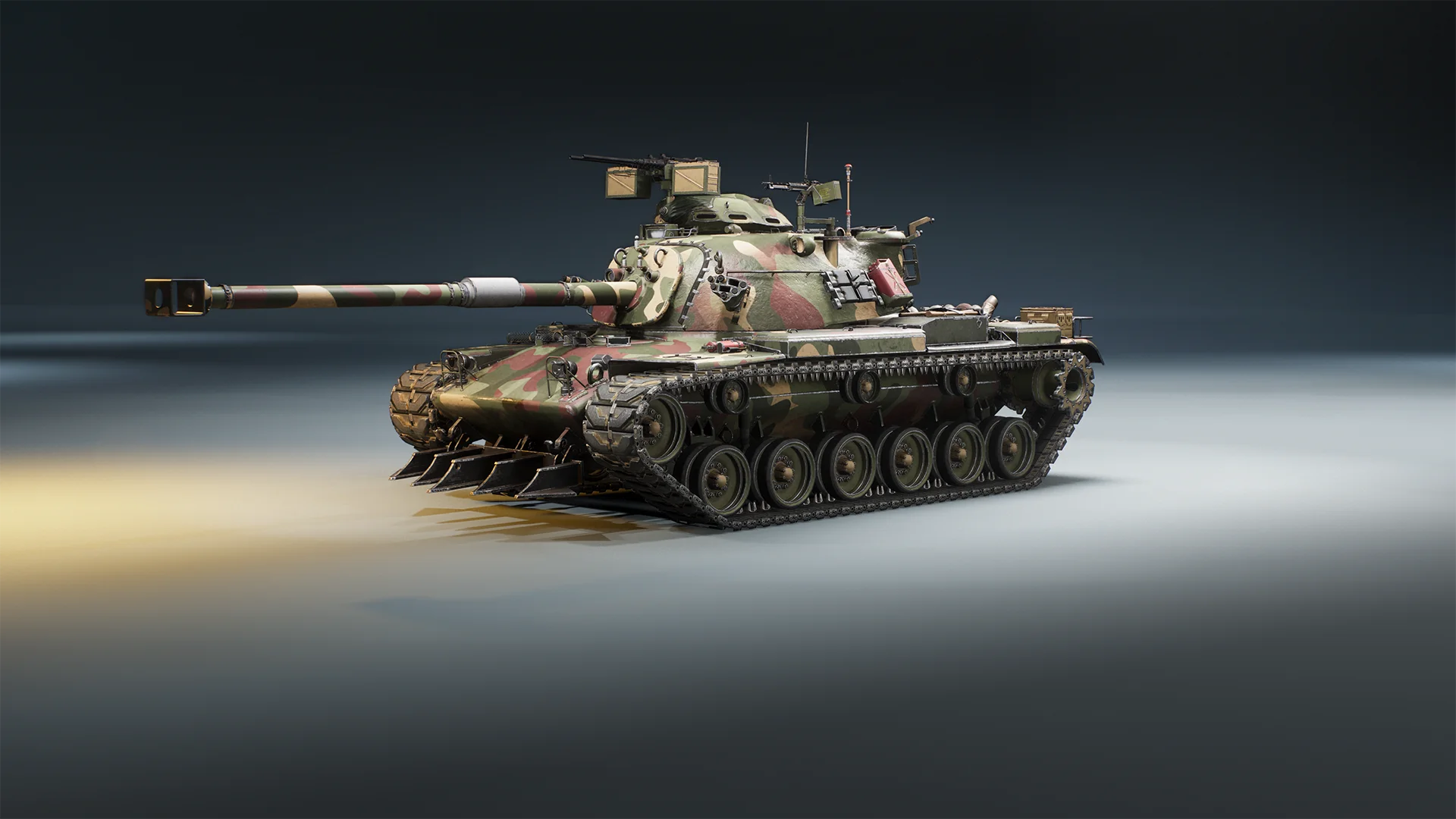 Studio render of the M60A1