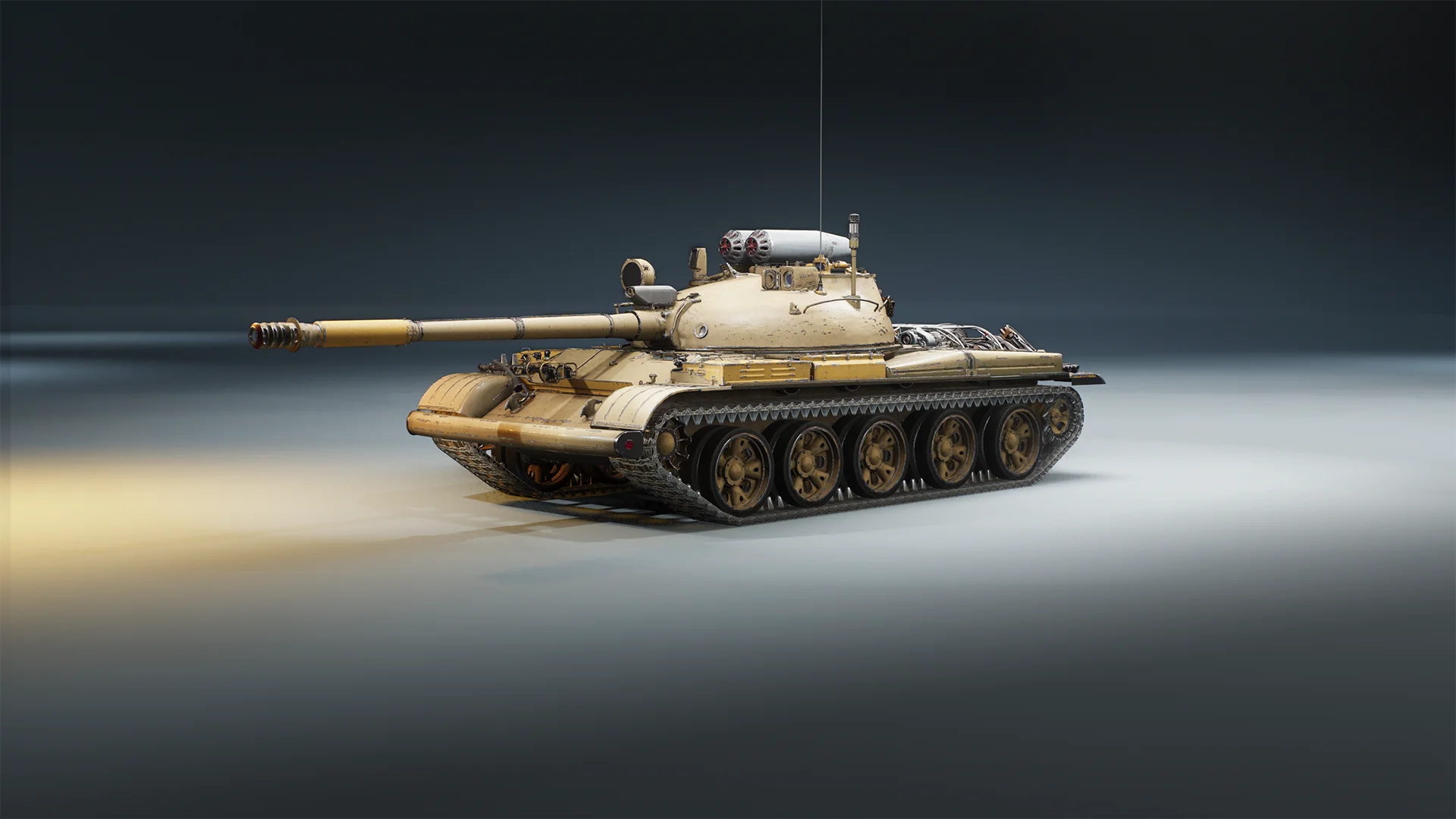 Studio render of the T62AV