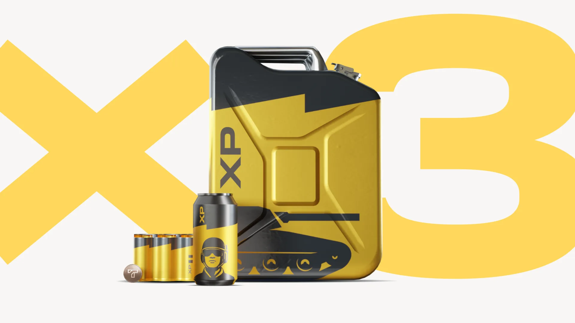 Booster pack: three Vehicle XP, three Agent XP, and three Tech Boosters