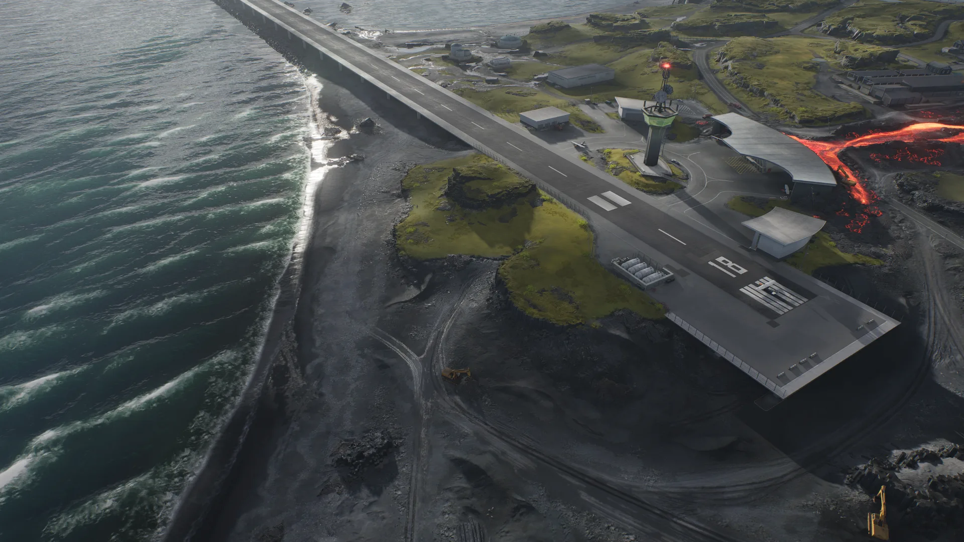 In-engine screenshot of the Right Flank on Inferno One