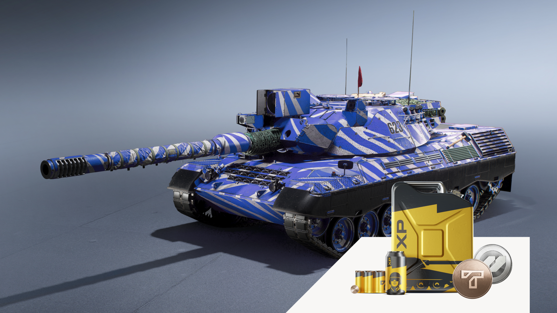 Wavelength skin for LEO 1A6A1