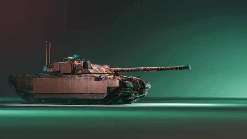 Spooky Season - FV4030 X, a vehicle skin for the FV4030 X