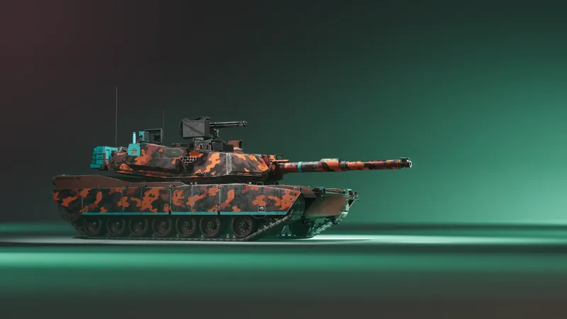 Spooky Season - M1E1, a vehicle skin for the M1E1