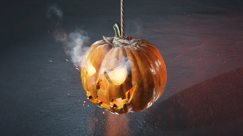 Jack-o'-Lantern, a charm