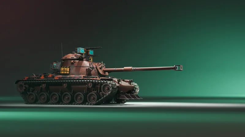 Spooky Season - M60A1, a vehicle skin for the M60A1