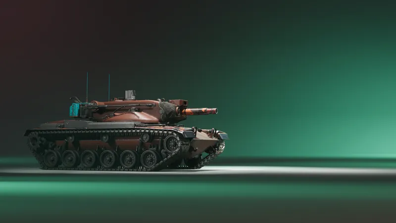 Spooky Season - M60A2, a vehicle skin for the M60A2