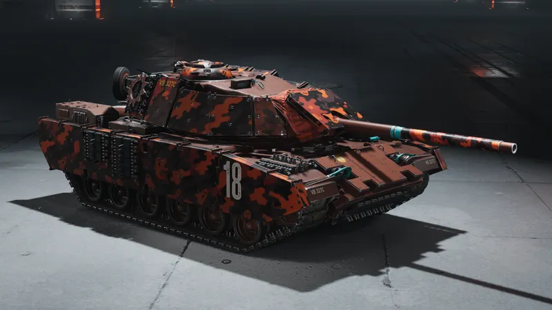 M60A3E2 in the Spooky Season skin