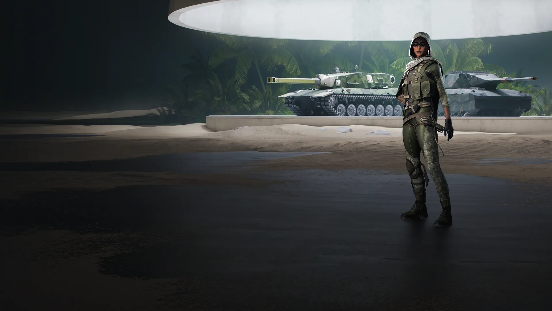 A Custodian envoy at the New Eden facility